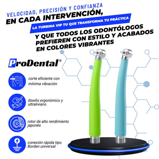 Turbina de Alta Velocidad VIP-TU ProDental